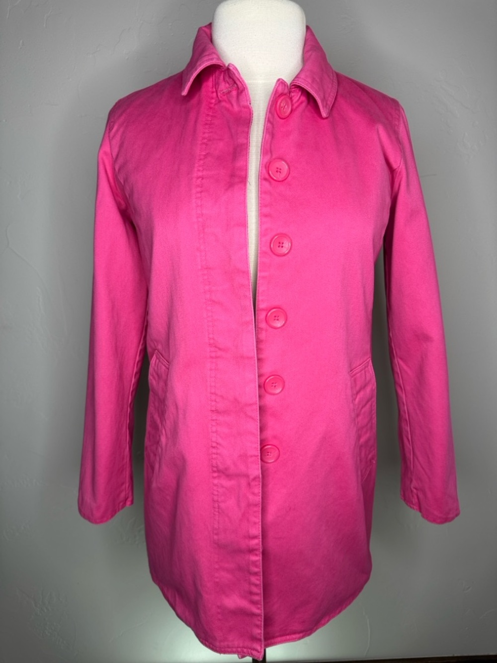 GAP Pink Women's Trench Coat